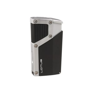 LOTUS CZAR 4-FLAME TORCH LIGHTER WITH PUNCH CHROME