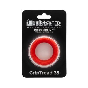 GRIP MASTER SILICONE RING GRIP TREAD 35 -RED (GM-1025)