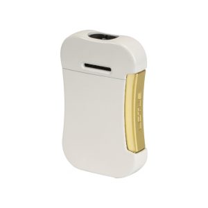 LOTUS AMBASSADOR TWIN PINPOINT TORCH LIGHTER WHITE