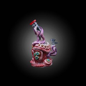 8'' MONSTER EYE ZOMBIE WATER PIPE RED