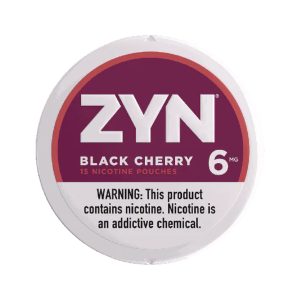 ZYN NICOTINE POUCHES BLACK CHERRY 6MG-PACK OF 5