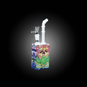 7'' JUICE BOX WATER PIPE MONSTER SKULL
