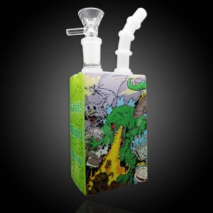 7'' DRAGON FIRE JUICE BOX WATER PIPE