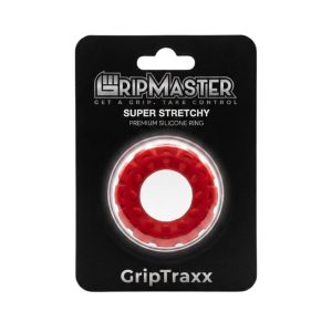 GRIP MASTER SILICONE RING GRIP TRAXX -RED (GM-1027)