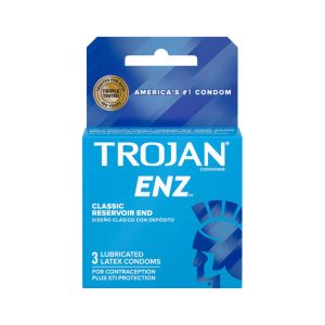TROJAN ENZ CLASSIC PREMIUM LUBRICANT (BLUE) 6PK