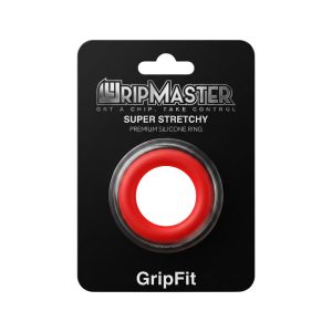 GRIP MASTER SILICONE RING GRIP FIT BLACK & RED (GM-1014)