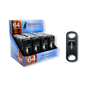 LOTUS VERTIGO QUANTUM V-CUT CIGAR CUTTER (64GAUGE) 24CT BOX