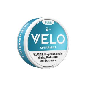 VELO PLUS NICOTINE POUCHES SPEARMINT 9MG -PACK OF 5