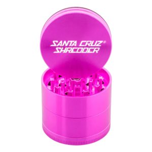 SANTA CRUZ SHREDDER MEDIUM GRINDER 4 PART 54MM PINK