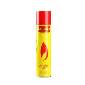 NEON LIGHTER BUTANE (YELLOW) 300ML 10.14OZ PCS