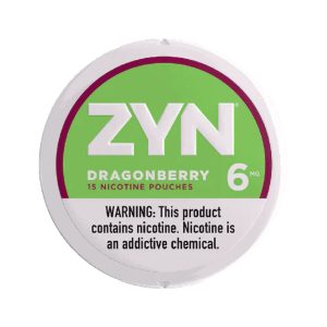 ZYN NICOTINE POUCHES DRAGONBERRY 6MG-PACK OF 5