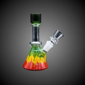 5'' MINI WATER PIPE BEAKER GREEN