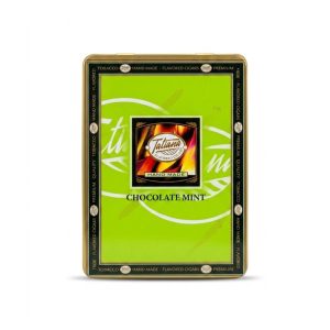 TATIANA CLASSIC FLAVORED CORONA CHOCOLATE MINT BOX OF 25