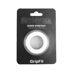 GRIP MASTER SILICONE RING GRIP FIT BLACK & WHITE (GM-1013)