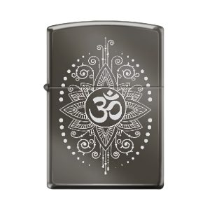 ZIPPO 150 LOTUS WITH OHM DESIGN
