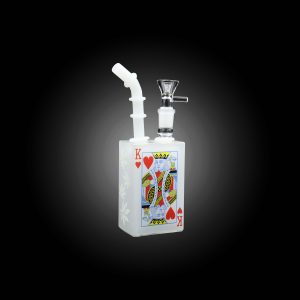 7'' JUICE BOX WATER PIPE PLAY CARD PRINTED