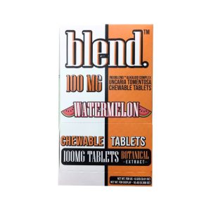 BLEND BOTANICAL INDOBLEND ALKALOID COMPLEX CHEW TAB (100MG PER TAB - 1CT PACK) - BOX OF 20 PACK