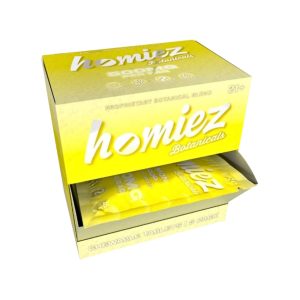 HOMIEZ BOTANICALS TABLETS (50MG PER TAB) TOTAL 500MG LEMON DROP -10CT PACK BOX OF 5 PACK