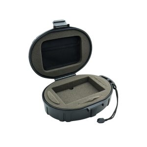 LOTUS HARD TRAVEL HUMIDOR OVAL SHAPED FOR 10CT BLACK (VC-10B)