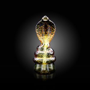 6'' PRISMATIC COBRA WATER PIPE YELLOW
