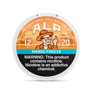 ALP DRIFTERS NICOTINE POUCHES MANGO FREEZE 12MG -PACK OF 5 POUCHES