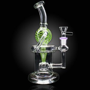 9'' ALPHA SHOWER HEAD GLOBE DAB RIG CLEAR BLACK