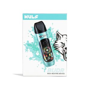 WULF BUDR PORTABLE CONCENTRATE VAPORIZER TEAL- BLACK  SPATTER