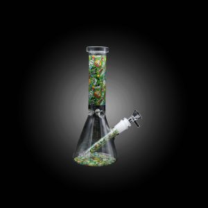 10'' COLORFUL CARTOON CHARACTERS THEMES PRINTED BEAKER WATER PIPE -B