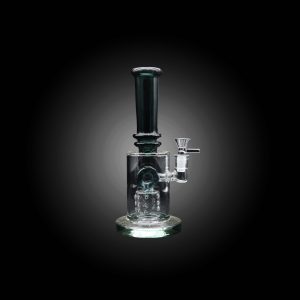 10'' COLORFULL RING SPIKEY WATERPIPE TEAL