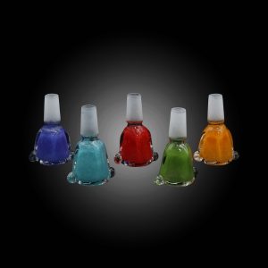 14MM COLORFULL GLASS BOWL MIX COLOR 30CT JAR