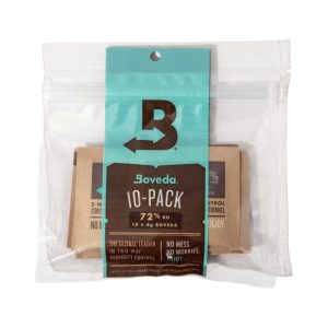 BOVEDA TWO WAY HUMIDITY CONTROL 72% RH 8GM -PACK OF 10 (SIZE: 8) - 850661003441