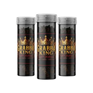 GRABBA KING CRUSHED FRONTO LEAF HOT GRABBA -BOX OF 50 JAR