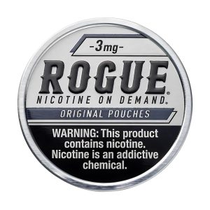ROGUE NICOTINE POUCHES ORIGINAL 3MG -PACK OF 5