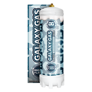 GALAXY GAS WHIP CREAM CHARGER 2.2L TANK ORIGINAL -BOX OF 2 TANK (ONLY FOR FOOD USE)