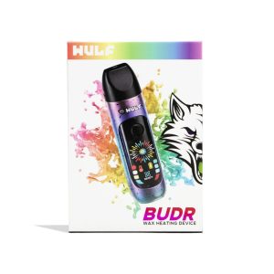 WULF BUDR PORTABLE CONCENTRATE VAPORIZER FULL COLOR SPATTER