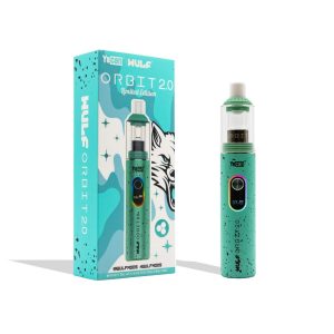 WULF ORBIT 2.0 CONCENTRATE VAPORIZER TEAL- BLACK  SPATTER