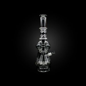 18'' ALPHA WITH COLOR BALLS AND BOAT HELM PERC CLEAR BLACK