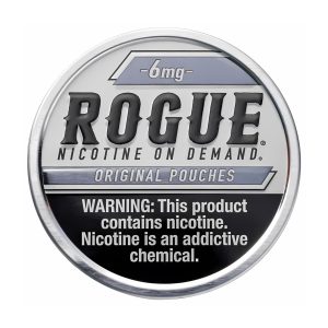 ROGUE NICOTINE POUCHES ORIGINAL 6MG -PACK OF 5