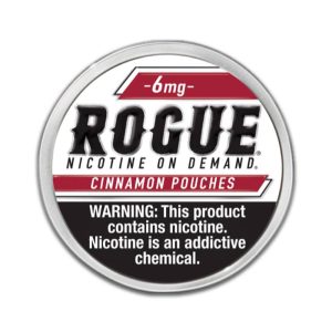ROGUE NICOTINE POUCHES CINNAMON 6MG -PACK OF 5