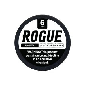 ROGUE NICOTINE POUCHES SMOOTH 6MG -PACK OF 5