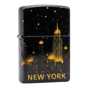 ZIPPO 48458 NY NIGHT SKYLINE DESIGN