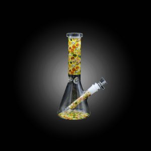 10'' COLORFUL CARTOON CHARACTERS THEMES PRINTED BEAKER WATER PIPE -C