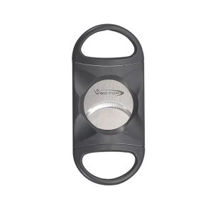 VECTOR CIGAR CUTTER STAINLESS STEEL (80 RING GAUGE) GRAY PCS
