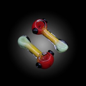 3'' FRIT FULL RASTA HAND PIPE 20CT JAR - 100000954597