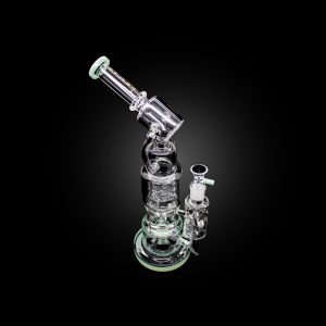 16'' ALPHA WIDE BODY WITH SIDE MOUTH PIECE INVERTED TREE AND COLOR PERC CHROME GREEN - 100000951864