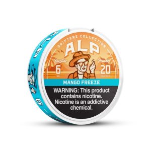 ALP DRIFTERS NICOTINE POUCHES MANGO FREEZE 6MG -PACK OF 5 POUCHES