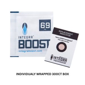 INTEGRA 8G 69% RH BOOST HUMECTANT - INDIVIDUALY WRAPPED 300CT BOX (B08A69B) - 10802359000666