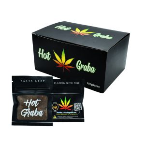 SUPER DL CRUSHED FRONTO LEAF RASTA LEAF HOT GRABBA SMALL PACK -BOX OF 100 PACK (PREMIUM TOBACCO) - 2738419463823