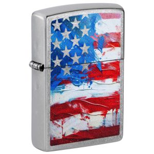 ZIPPO 47460 PAINTED FLAG DESIGN - 191693474602