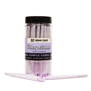 BLAZY SUSAN PURPLE CONE 98MM 50CT JAR - 051497315603